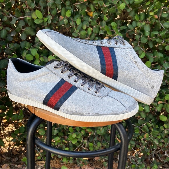 gucci bambi web silver